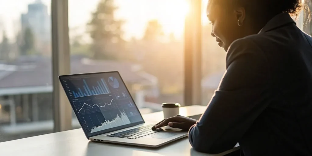 AI-generated credit dispute letter on a laptop.