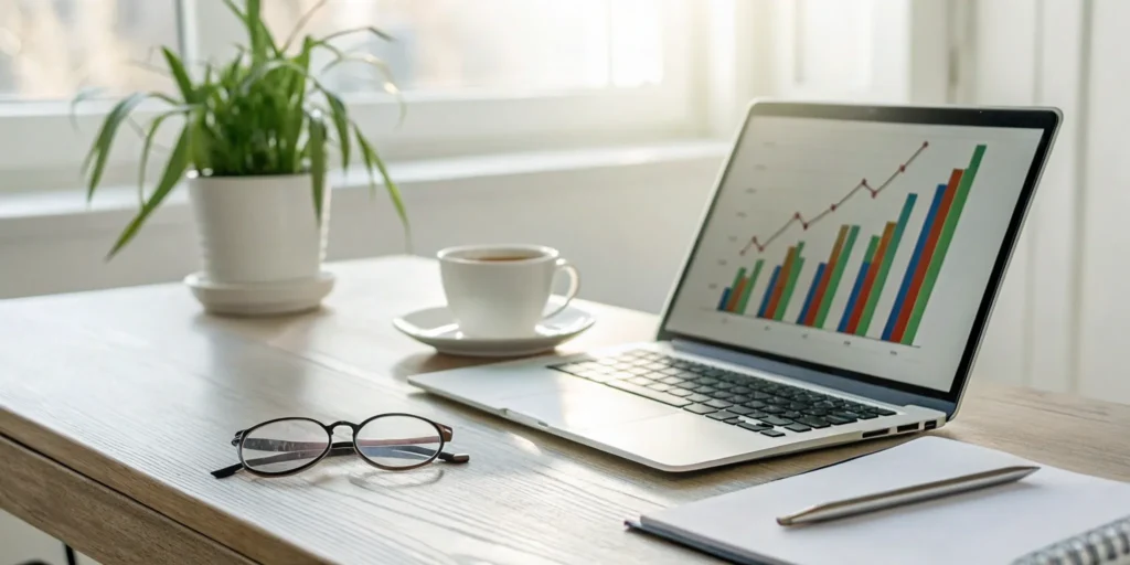 Credit repair tools on a desk.