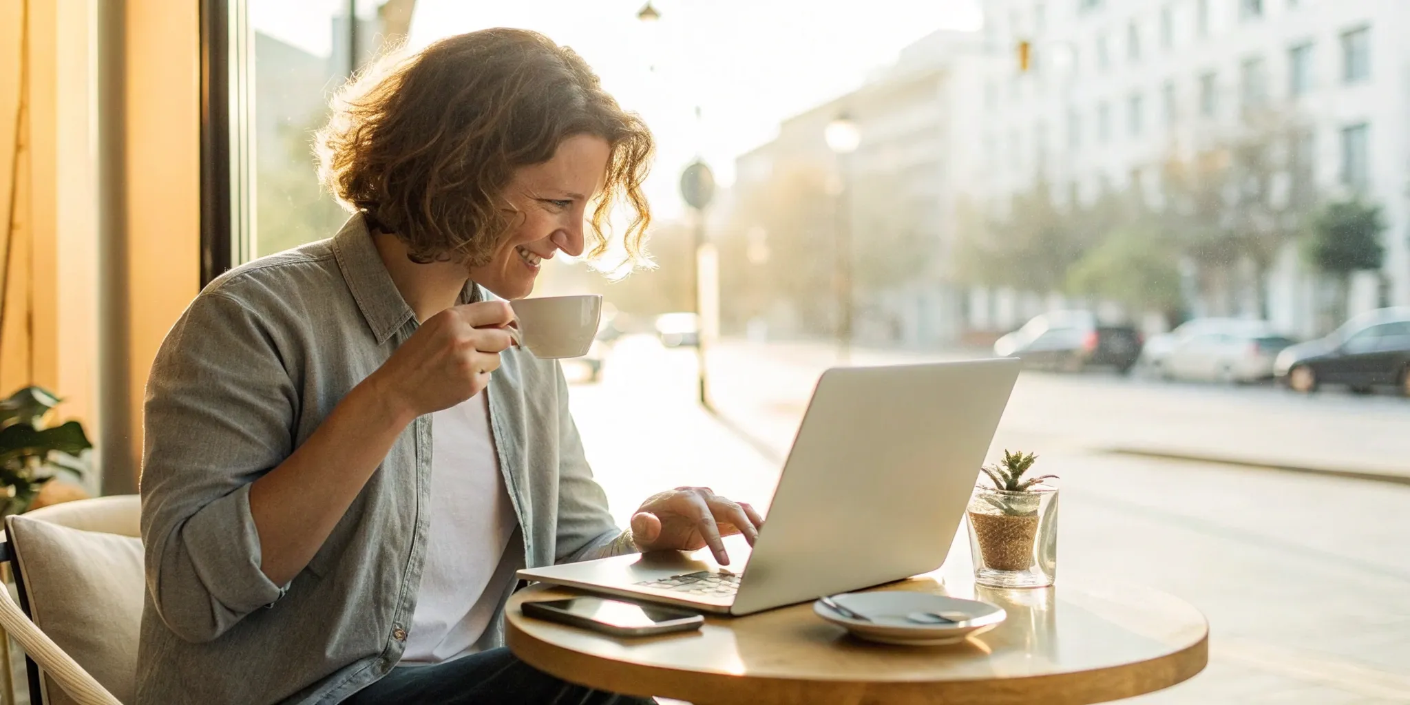 A person comparing risk-free credit card prequalification offers on a laptop.