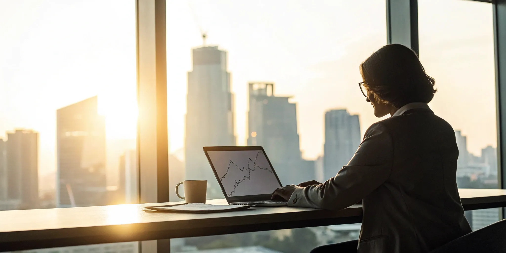 A person using credit utilization tips on a laptop to improve their credit score.