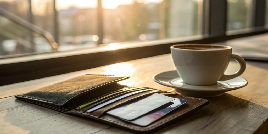 An open wallet displaying the best secured credit cards for bad credit.