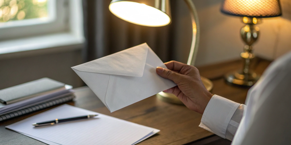 Person writing a charge-off removal letter for their credit report.