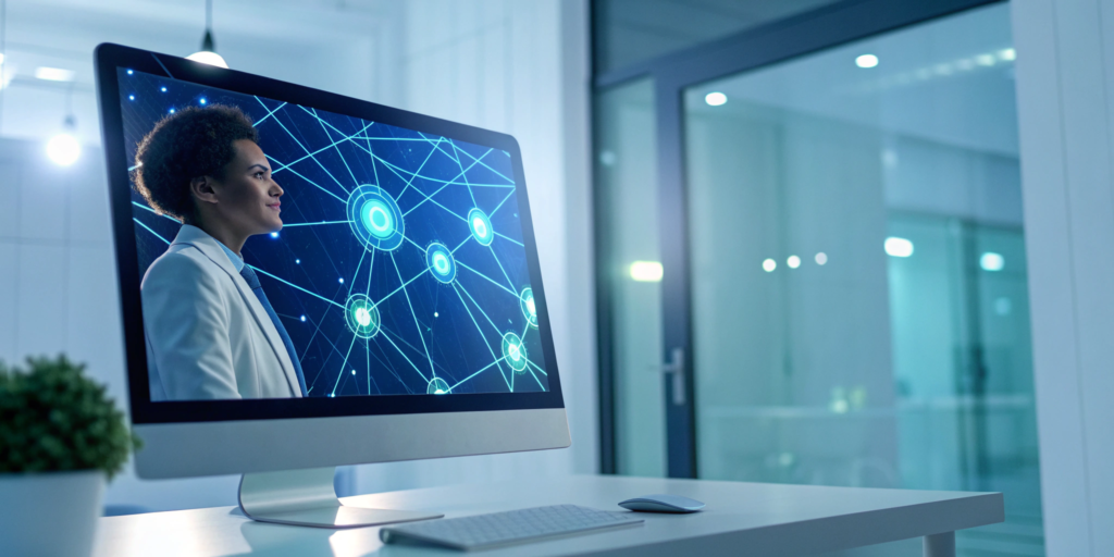 A professional uses one of the best credit repair software tools of 2026 to analyze a credit report.